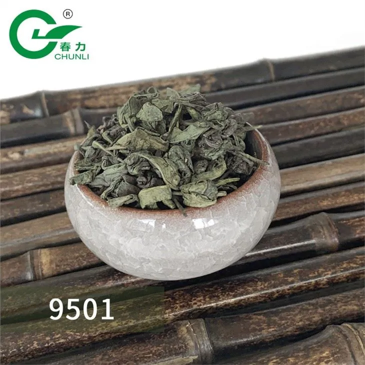 Gunpowder Tshuaj yej Slimming Ntsuab Tshuaj yej 9501